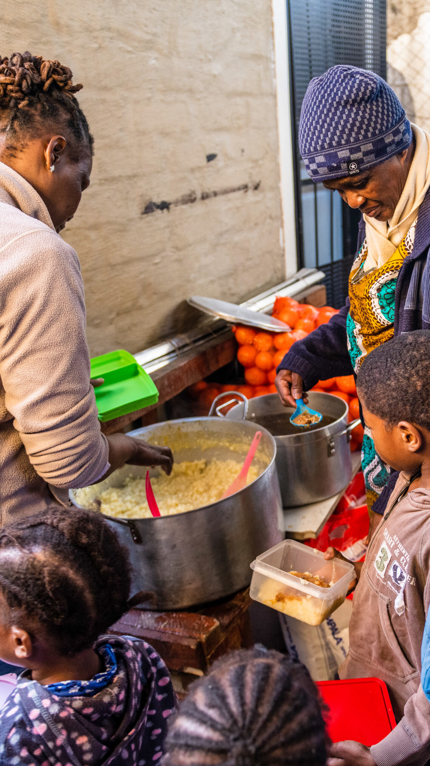 SA Harvest has over 200 beneficiary organisations around the country. Photo credit Mpumelelo Mcau