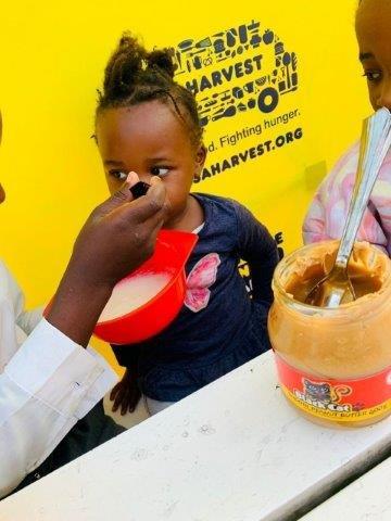 Children at the Young Stars Foundation in Durban benefit from nutrition in donated ingredients such as peanut butter