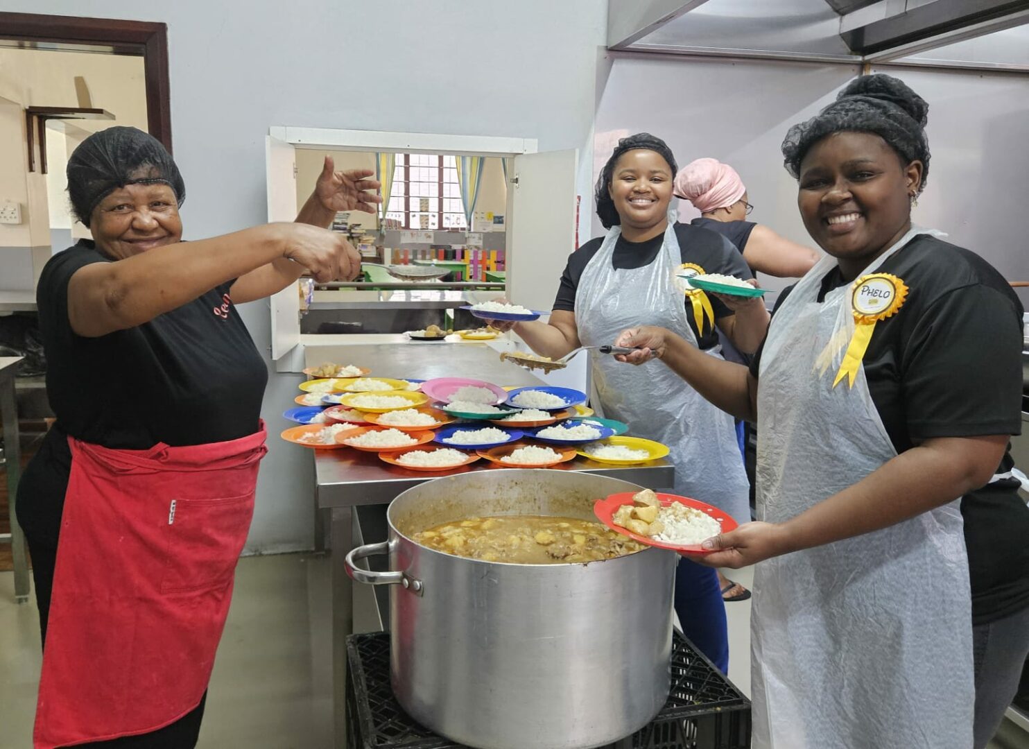 Regina Philander, Nonnie Bebeza and Phelokazi Xatoto