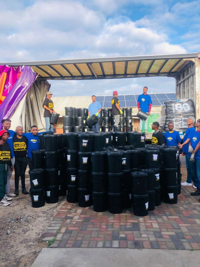 Extensive logistical arrangements to distribute buckets in 2024