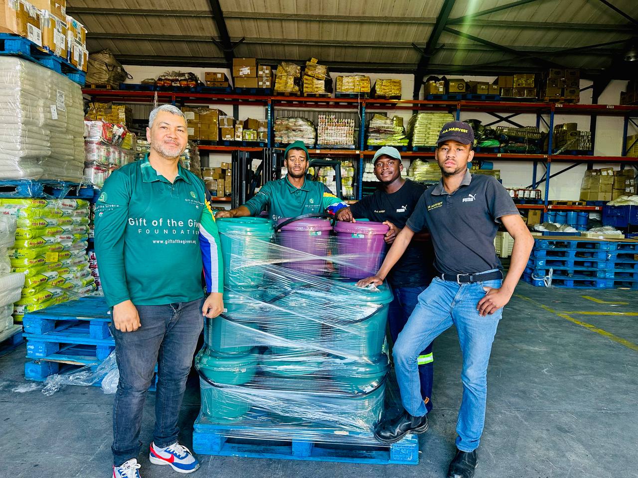 SA Harvest beneficiary organisations receiving buckets in 2024