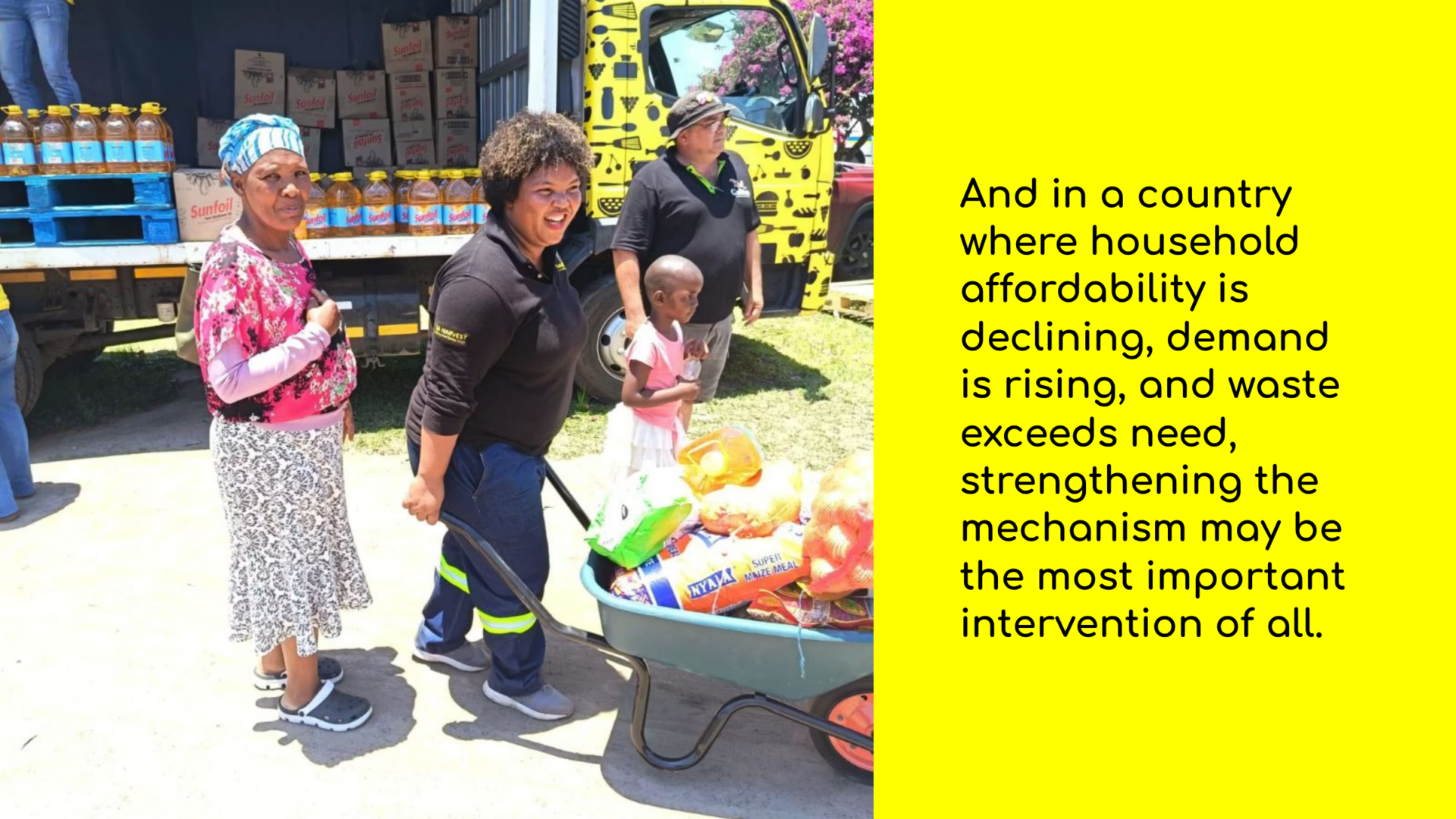 And in a country where household affordability is declining, demand is rising, and waste exceeds need, strengthening the mechanism may be the most important intervention of all. 